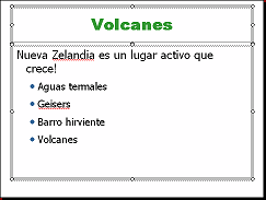 Diapositiva #: Volcanes después usando CTRL + MAYúS + Z