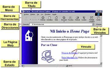 Internet Explorer Interface