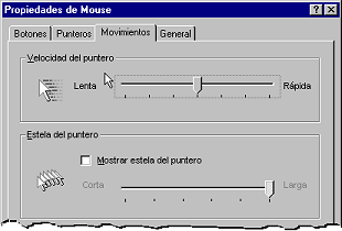 Propiedades de Mouse - etiqueda Movimientos