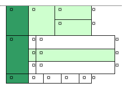 Table - example of complex rows and columns