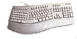 el teclado ergonómico