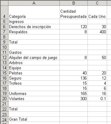 Data para nuevas columnas