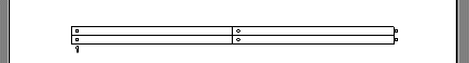 2 x 2 tabla a través de la anchura de la página
