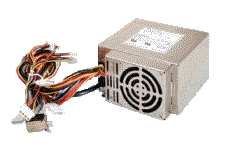 Power supply with connectors