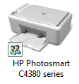 Icon: shared printer (Windows 7)