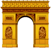 Arch as a symbol for a gateway