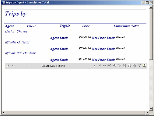 Exported document as Data Access Page