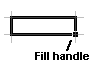 Fill handle