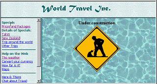 World Travel - Under Construction