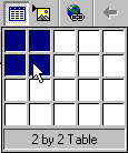 Button: Table - expanded 