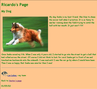 Ricardo's page