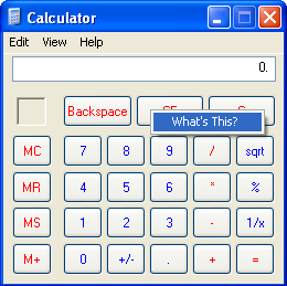 Calculator (WinXP)