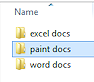 One folder selected (Win8)