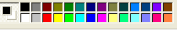Color boxes from Paint (WinXP)