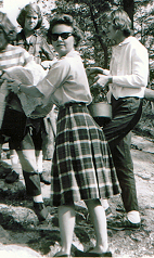 Dorace Guin in 1965 or 66 at a local Girl Scout event.