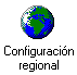 Icono de panel de control: Configuración regional