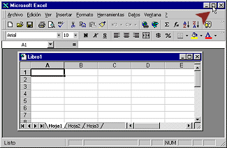 Maximizar la ventana de Excel.