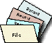 A file is made up of records