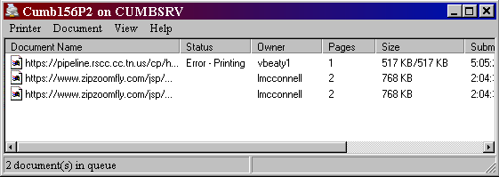 Print Manager (WinXP)