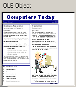 OLE Object: Word documnet