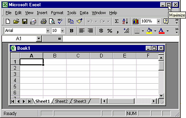 Maximize the Excel window