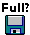 Icon: Full Floppy Disk