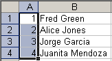 Sorting error: after sorting on just the first column