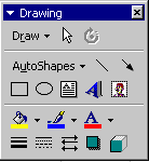 Drawing toolbar