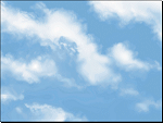 Background image of clouds