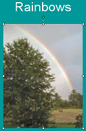 Example: original rainbow image