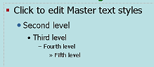 Master - bullets formatted