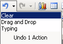 Button: Undo - list opened (2003)