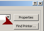 Dialog: Print - find printers