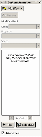 Pane: Custom Animation