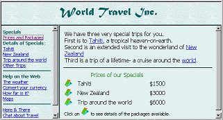 World Travel - Prices & Packages