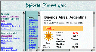 World Travel - Weather Forecast- Buenas Aires