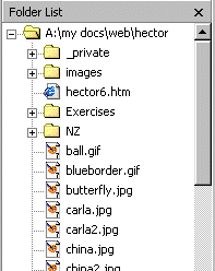 Folder List of web hectorafter resource files copied
