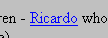 The word Ricardo is now a link.