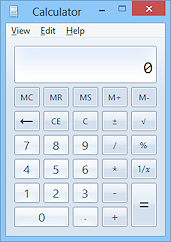 Calculator (Win8)