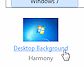 Dialog: Personalization - link to Desktop Background (Win7)