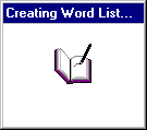 Creating word list