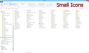 Small Icons (Win8)