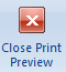 Button: Close Print Preview (Word 2007)