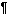 Paragrpah symbol