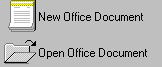 Start menu - Office icons