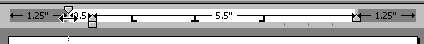 Ruler showing numbers when resizing