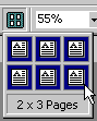 Button - Multiple Pages - 2 x 3 palette