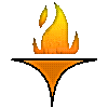 Prometheus logo torch gif